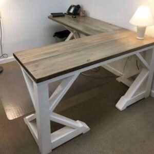 Iron Office Table 1045