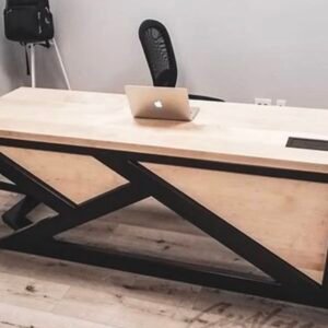 Iron Office Table 1028