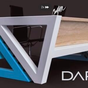 Iron Office Table 1013