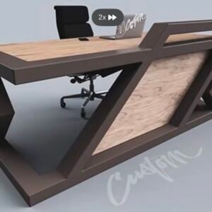 Iron Office Table 1012